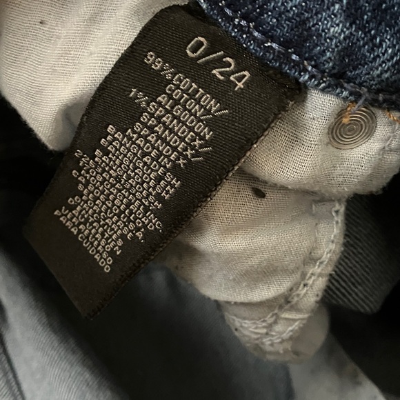 Kendall & Kylie The High Rise Skater Straight Leg Denim Jeans cotton stretch - Picture 8 of 11